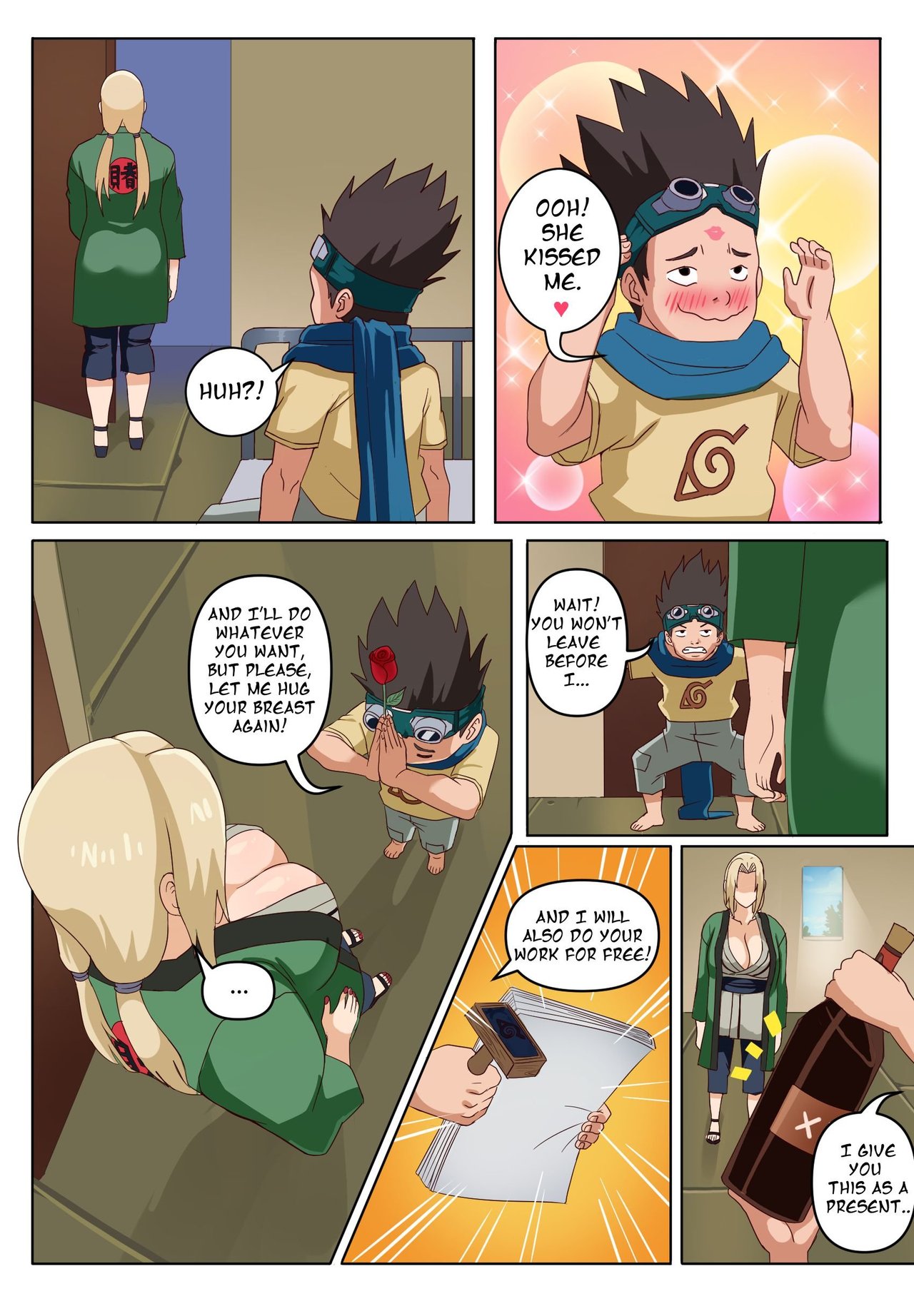 Tsunade And Konohamaru - Pink Pawg page 5 hentai porn comic manga doujin
